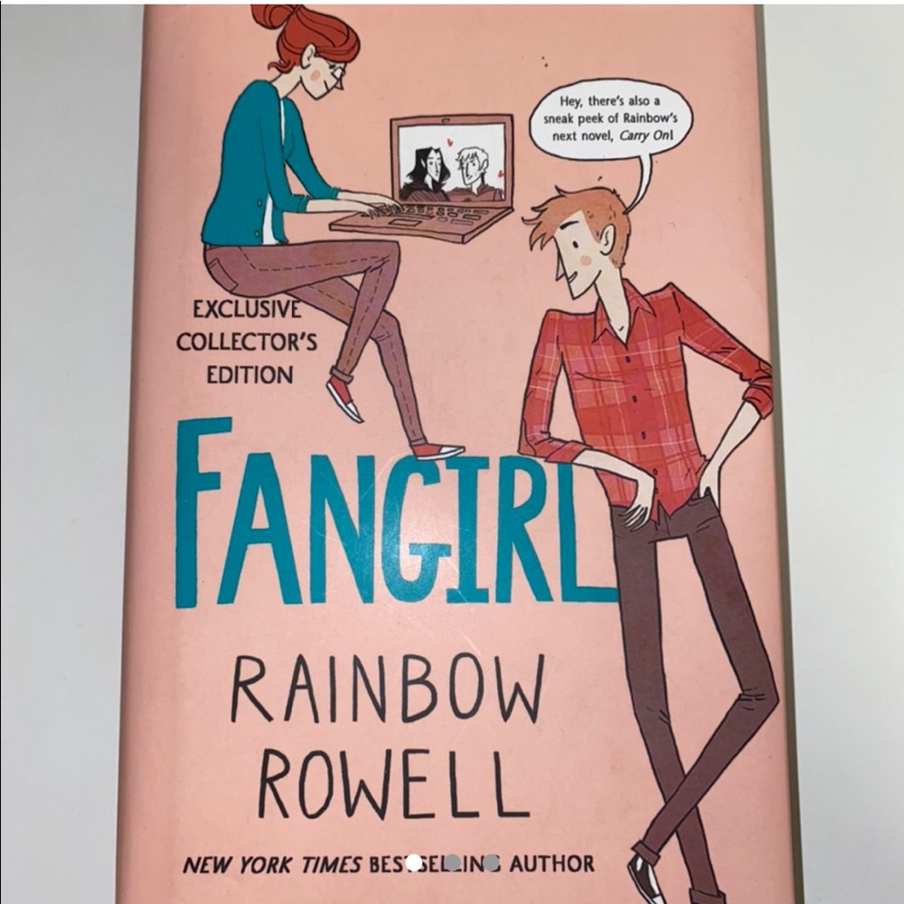 Fangirl by Rainbow Rowell (Hardcover)